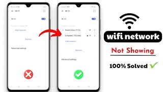 Solved WiFi Network Name Not Showing Issue on Android 2023 | Not Detecting WiFi Network Name