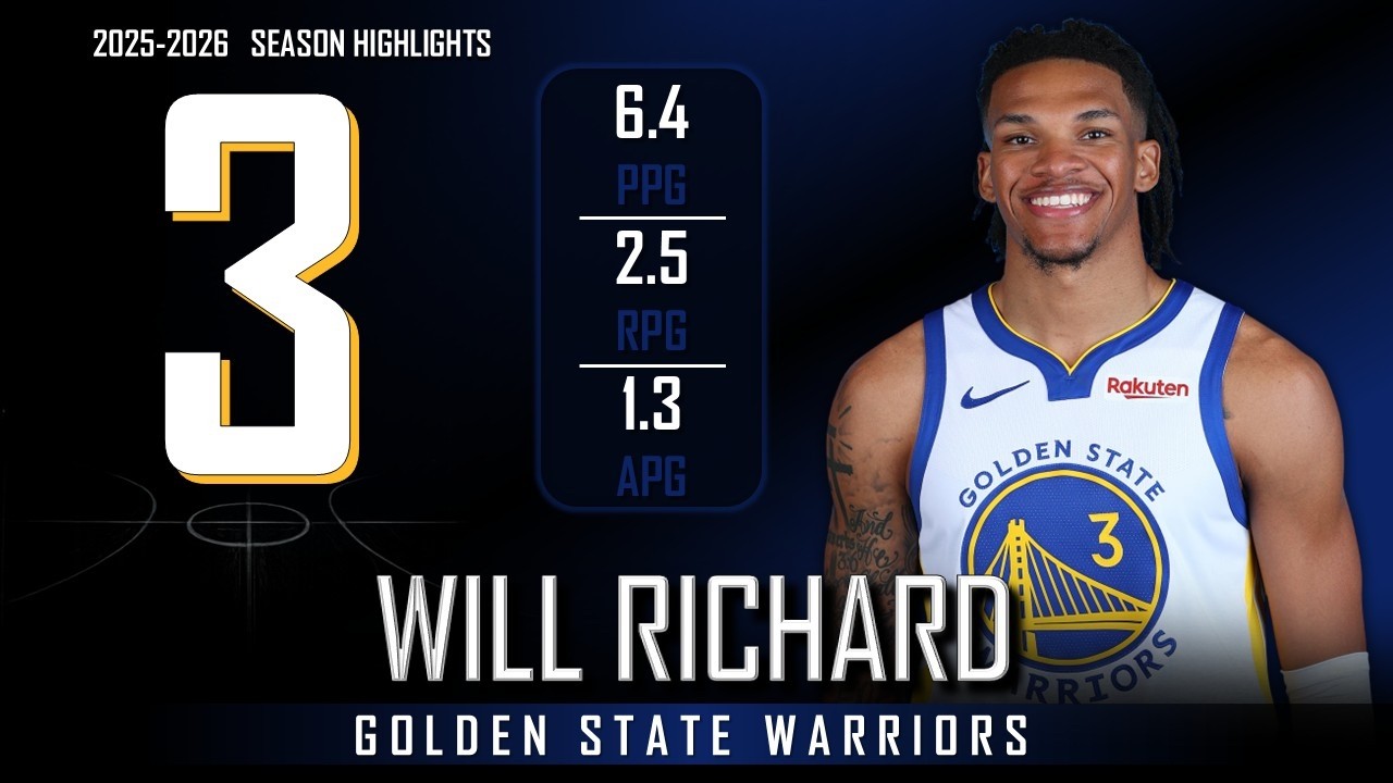 Will Richard || 2025-2026 Golden State Warriors Highlights