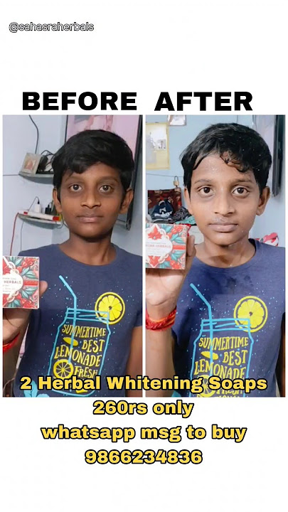 2 sabun pemutih herbal 260rs, whatsapp untuk pembelian 9866234836.