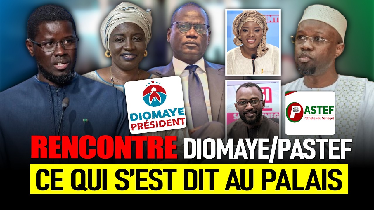 Li Diomaye Wax Waa PASTEF Ci Rencontre Bi Amoon Palais : Ce qui s’est vraiment dit à huis clos