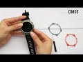 DM55 3 In 1 Sports Smart Watch With Amoled Screen