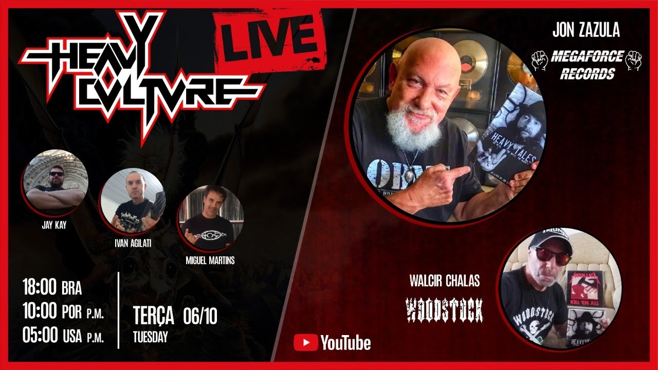 Heavy Culture Especial - Jon Zazula + Walcir Chalas