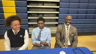 Chsaa Media Day Cristo Rey Brooklyns Hc William Jenkins W Ricardo Jean Charles Dangelo Cabral