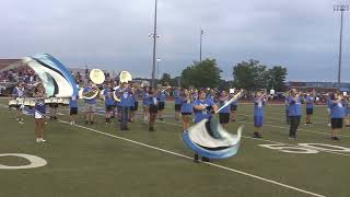 The HCHS Marching Band Halftime August 25, 2022