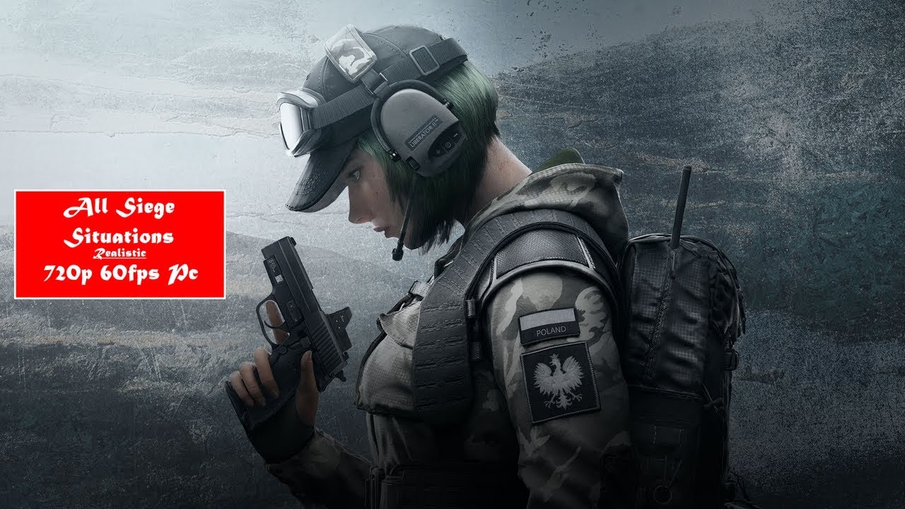 Rainbow Six Siege All Situations (Realistic Difficulty)  - Rainbow Six Siege