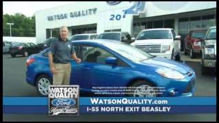 Watson Quality Ford in Jackson, MS is the best dealer in the state!