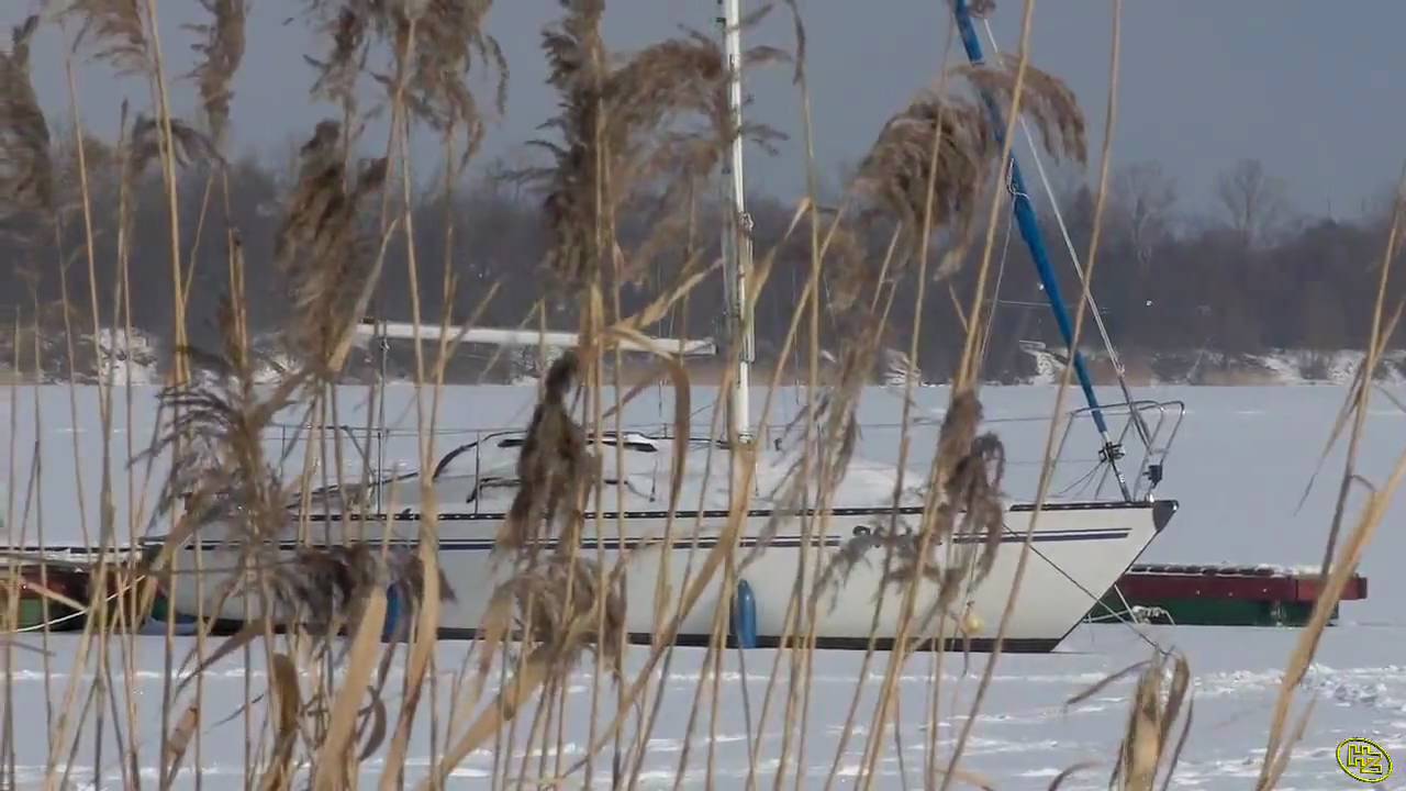 Winterimpressionen Eissegler Kulkwitzer See 2010 01/02