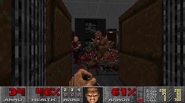 Final Doom: TNT Evilution MAP 9: Stronghold (100%)
