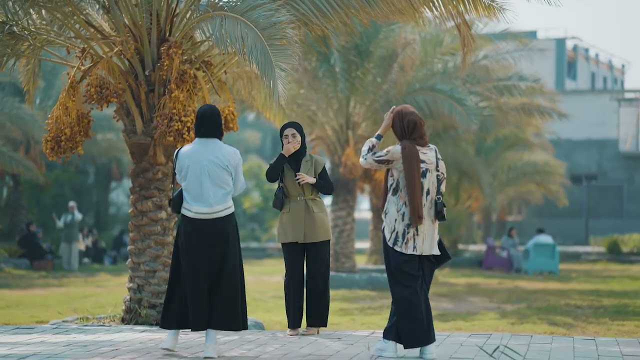 الاجواء الصباحية في كلية الامل