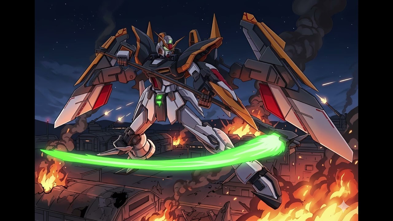 暗闇からの使い x 黒い風が死へと誘う The cloak of darkness x The black wind invites death (Mashup) GUNDAM WING OST