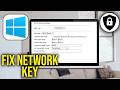 How To Fix The network security key isn't correct in Windows 11/10
