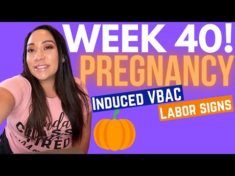 Pregnancy Week By Week - Week 40 Signs and Baby Development