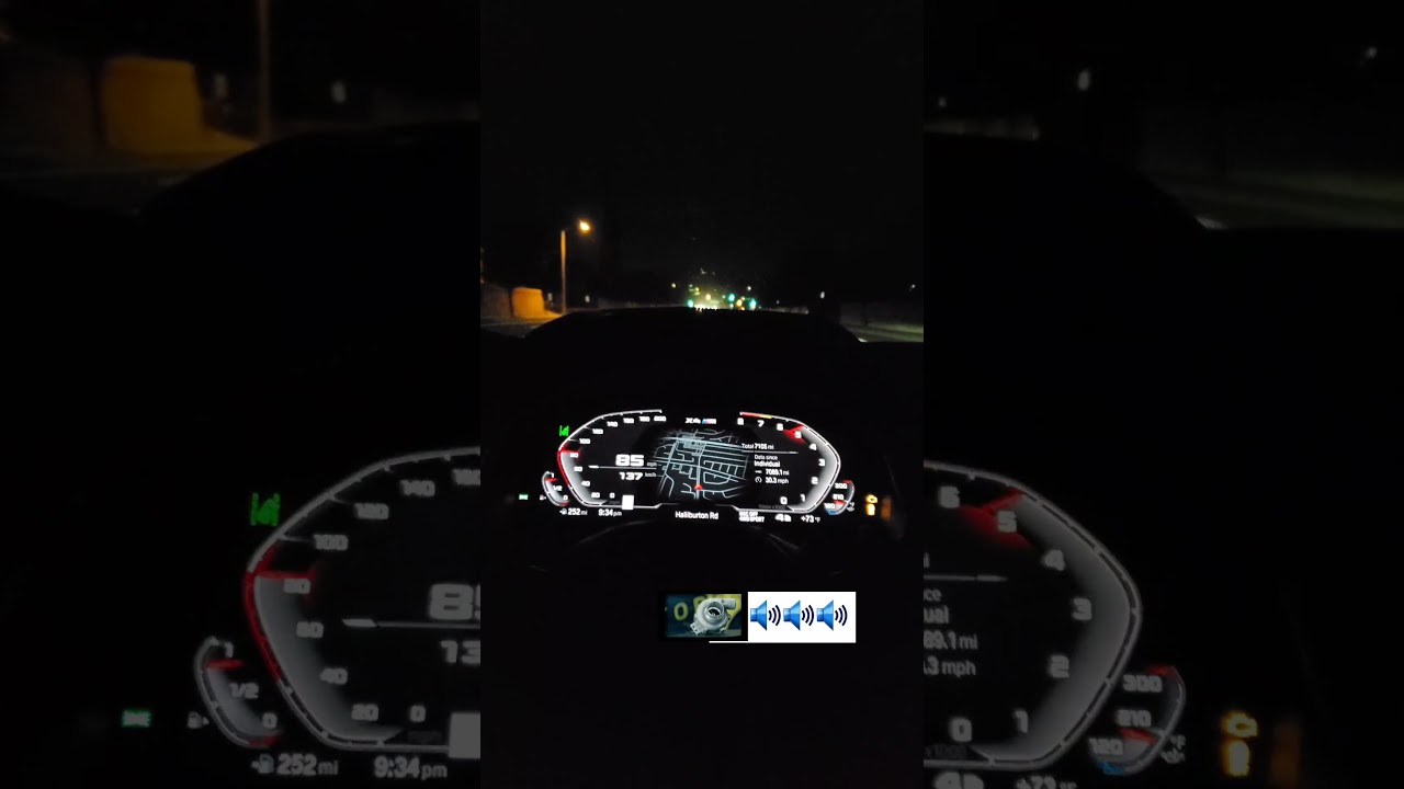 X4M Competition stock turbo sound.  