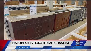 ReStore sells donated merchandise