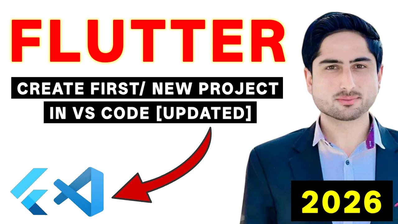 How to Create a New Flutter Project In VS Code [Updated Method] 2026 ...
