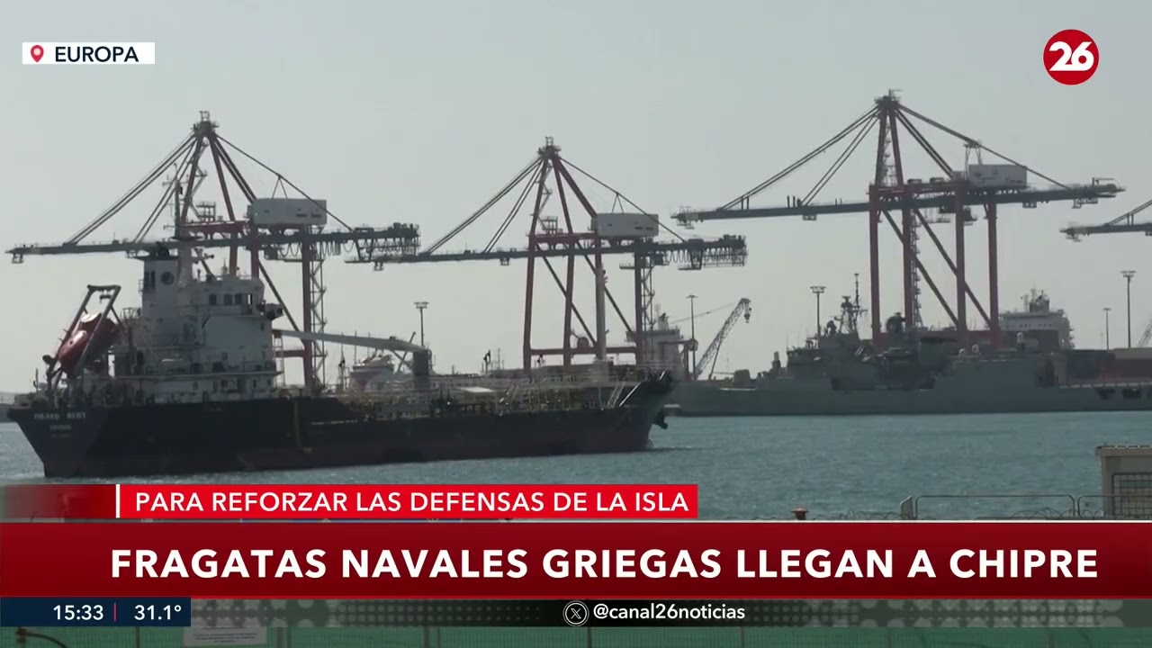 🇬🇷 PROTEGER A CHIPRE | Grecia estará presente para proteger la isla de amenazas externas