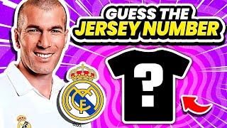 Guess The Player's Jersey Number By Photo & Club | Guess the Football Player