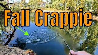 The Perfect Time For Fall Crappie Fishing Is Now!