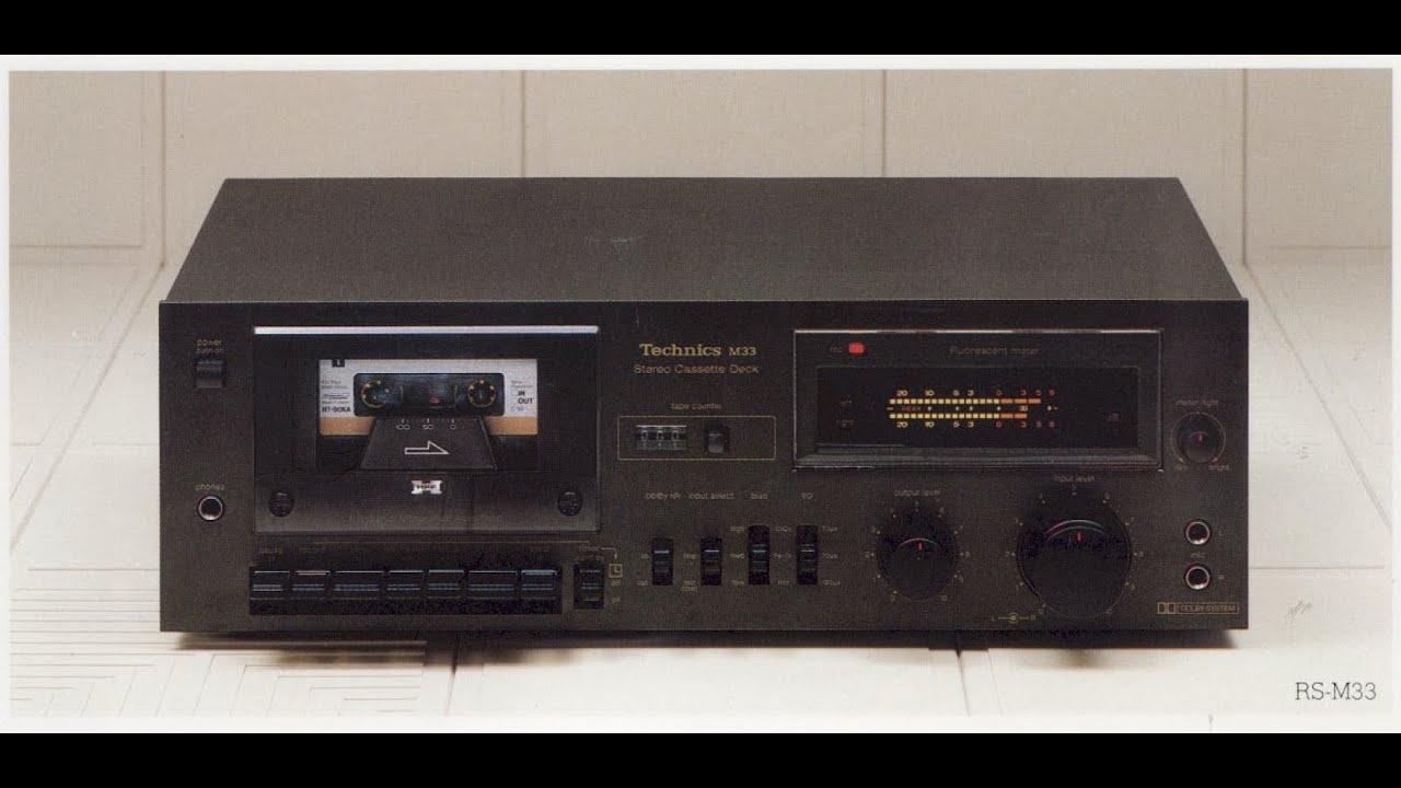 Презентация Technics RS M33 - YouTube