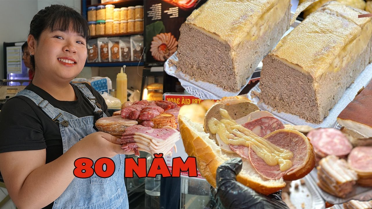 Độc quyền ở Sài Gòn TIỆM BÁNH MÌ PATE GAN GÀ truyền qua nhiều thế hệ