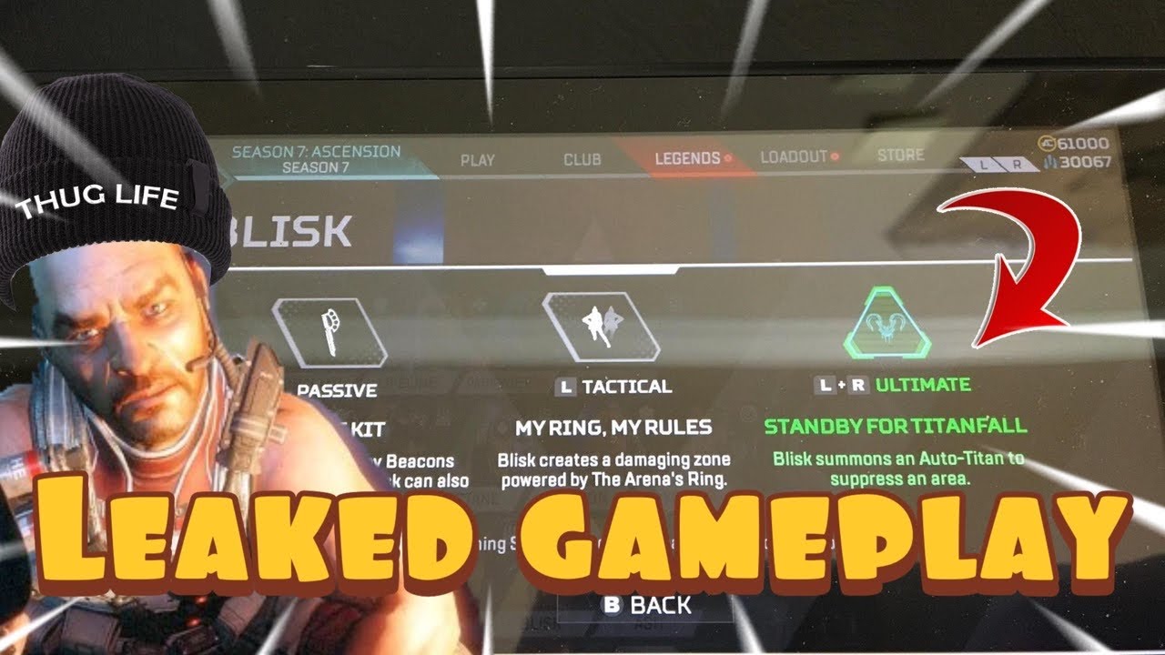 BLISK GAMEPLAY AND ABILITES ALL LEAKED! The Wall Running Legend + Titans Gameplay!