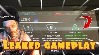 BLISK GAMEPLAY AND ABILITES ALL LEAKED! The Wall Running Legend + Titans Gameplay!