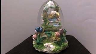Ep. 166 - Easter Bunnies in a Boat Snow Globe Repair - Detached figurine, Water and glitter change