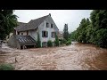 Apocalyptic waters wash away cars and cause landslides as freak floods ravage Europe