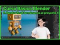 Curso Básico Blender 3D - 9. Materiales, luces y renderizado!