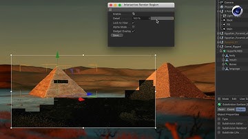 Tip - 235: Interactive Render Region Settings in Cinema 4D