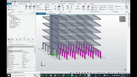 17 storey building analysis, design, detailing​ in Tekla Structural Designer part1