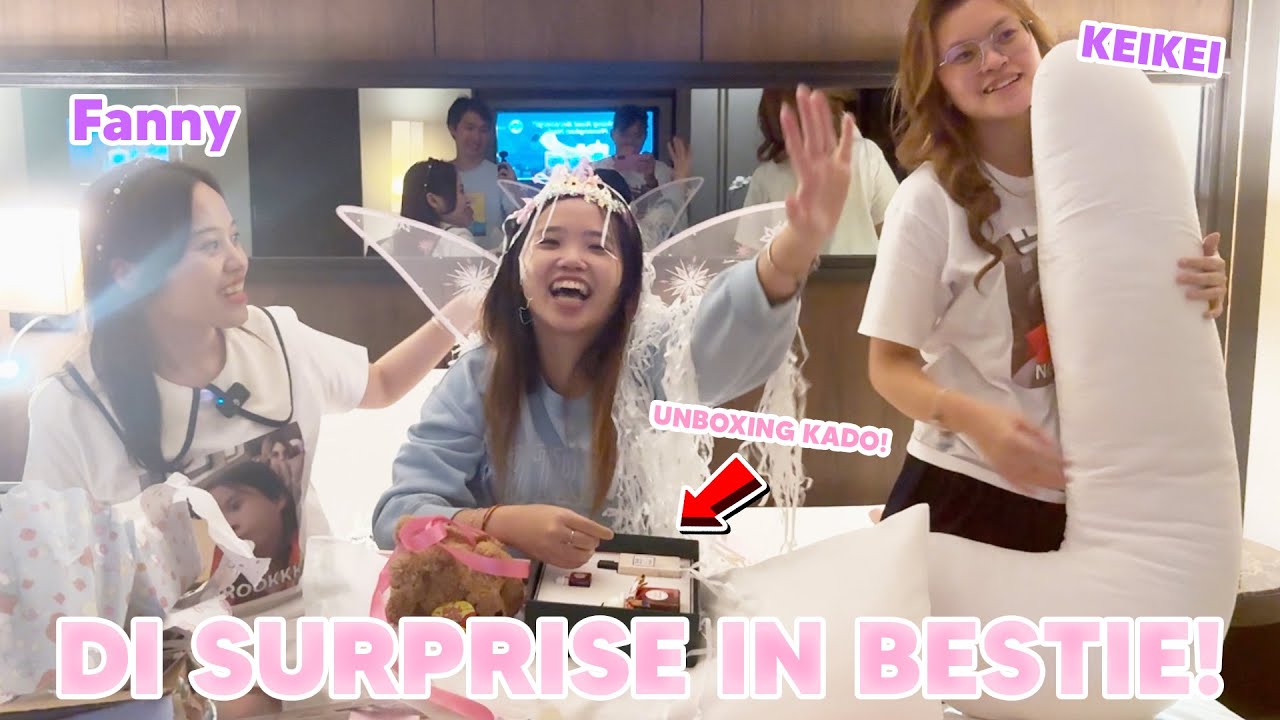 PERGI KE SURABAYA TIBA TIBA DI SURPRISE IN KEIKEI & FANNY! DAN UNBOXING KADO KERAMAT DARI KEIKEI!
