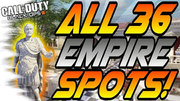 *NEW* ALL 36 EMPIRE SPOTS! - Glitches, Hiding Spots, Lines of Sight (Black Ops 3/BO3 DLC 3 Secrets)