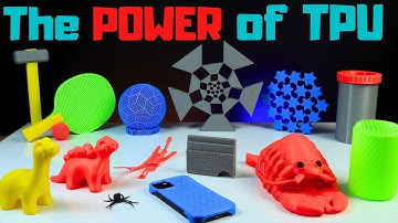 Amazing TPU 3D Prints: Flexible & Durable