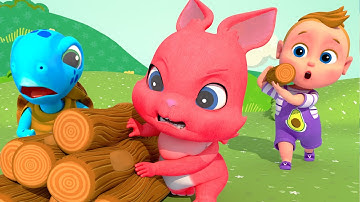 Trời Nắng Trời Mưa - Thỏ Đi Tắm Nắng - LK Ca Nhạc Thiếu Nhi Remix Vui Nhộn - Hoạt Hình Rùa Và Thỏ