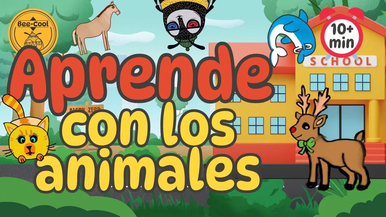 Aprende con Animales - Animación para niños - Videos Educativos - YouTube