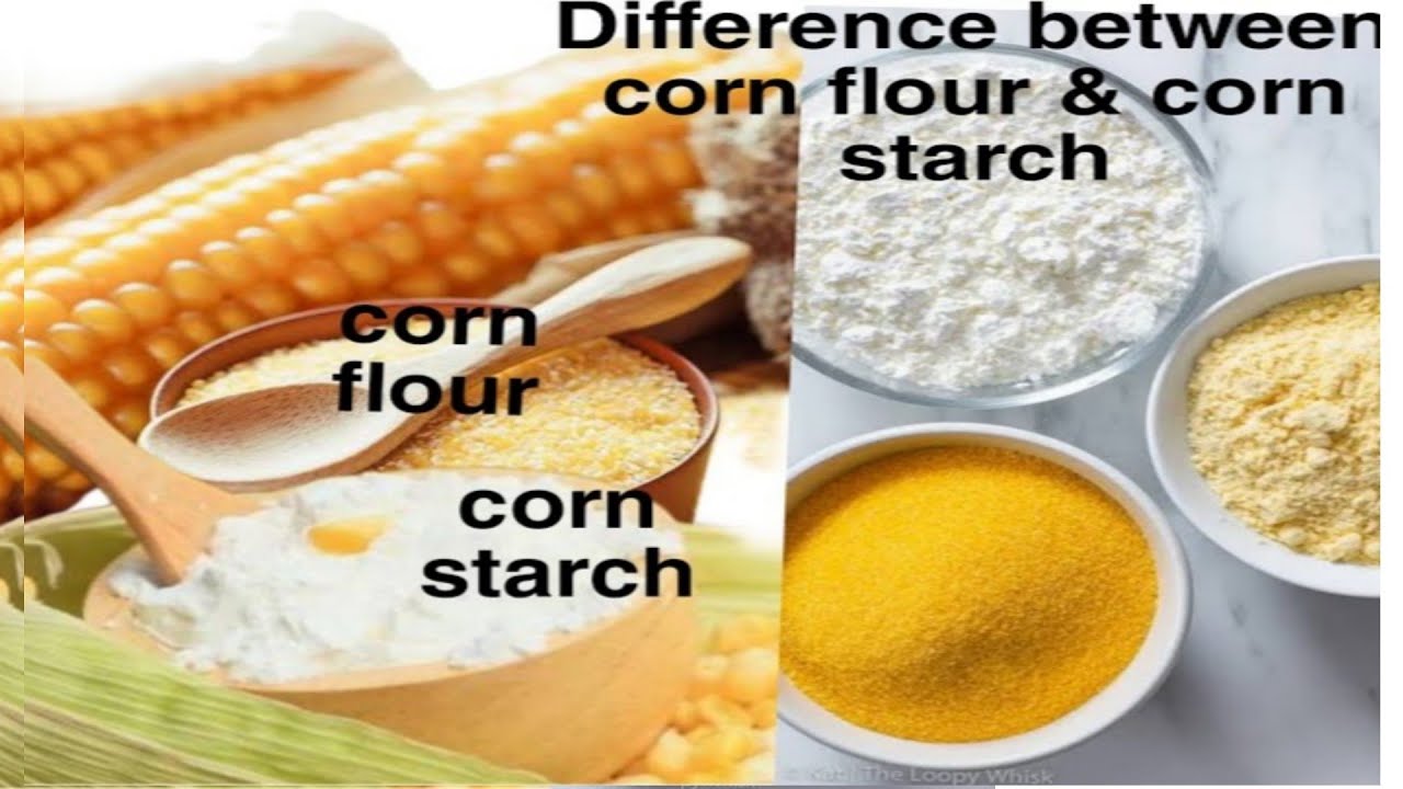 How to make Cornflour & Cornstarch at Home/ Difference between