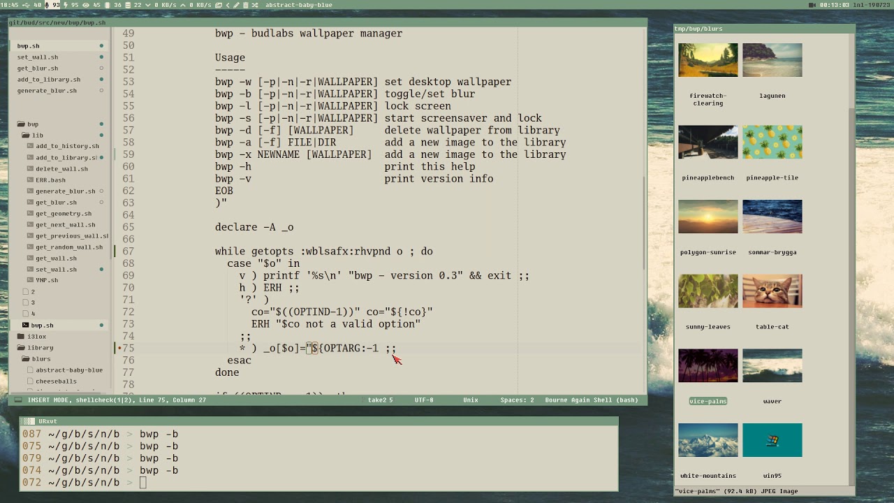 I can see clearly now the BLUR is applied