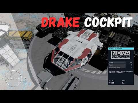 Starfield | Drake Cockpit [NEW with Freelanes]