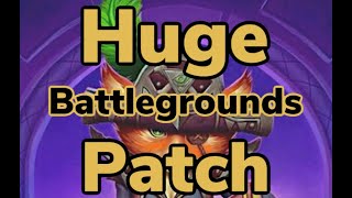 NEW PATCH REVIEW | HUGE BATTLEGROUNDS CHANGES !!!