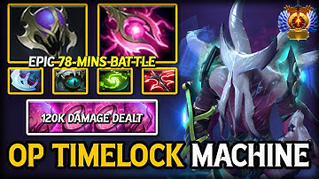 MADNESS ELECTRO TIMELOCK MACHINE Safelane Faceless Void | EPIC 78-Mins Late Game Battle DotA 2