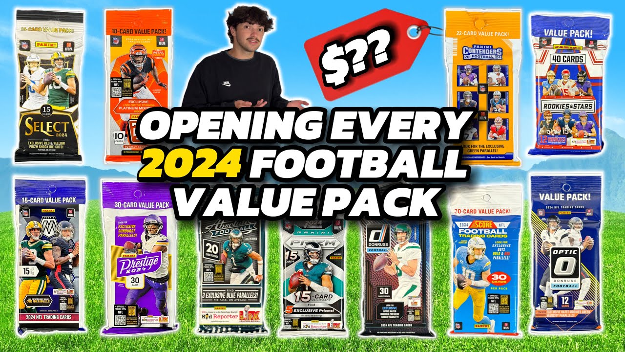 I Opened Every 2024 Football Value Pack!