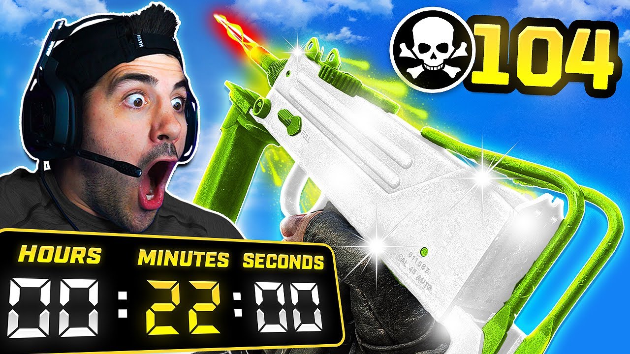 104 Kills in 22 Minutes! 🤯 (Cold War Warzone)