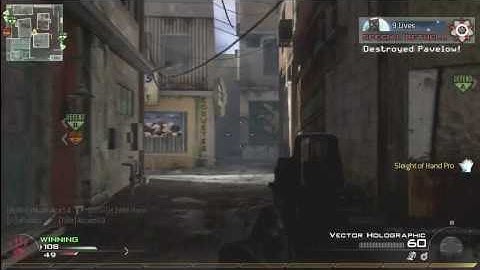 MW2 Favela Domination (Vector + SPAS-12) Music 1