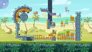 Angry Birds Friends Tournament Level 4 three stars NO POWER-UP walkthrough 2026-10-05