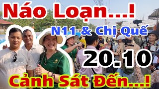 Náo Loạn Lumbini…! Cảnh Sát Đến N11 Bỏ Chạy… 🏃 Chị Quế Lại Bị Kiện Nữa Rồi
