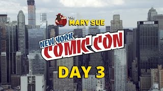 TMS at NYCC Day 3: Illustrator Colleen Doran of Troll Bridge, RWBY's Barbara Dunkelman, and Cosplays