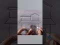 Simple & Beautiful House Drawing Tutorial 🏡