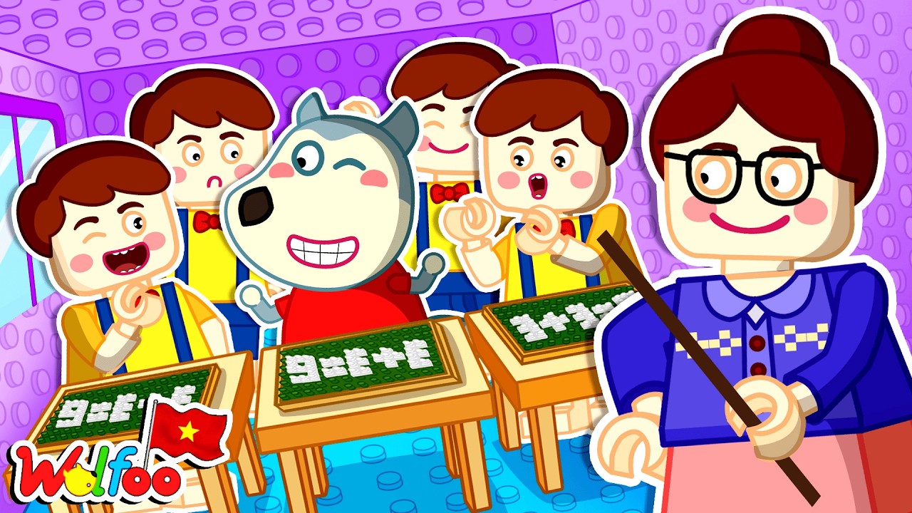 Một Mình Wolfoo Ở Trường Học Lego 🤔 Wolfoo Và Những Người Bạn |  Wolfoo Tiếng Việt