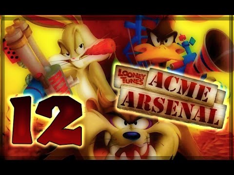 Looney Tunes: Acme Arsenal Walkthrough Part 12 (X360, Wii, PS2) World 7 : Level 1